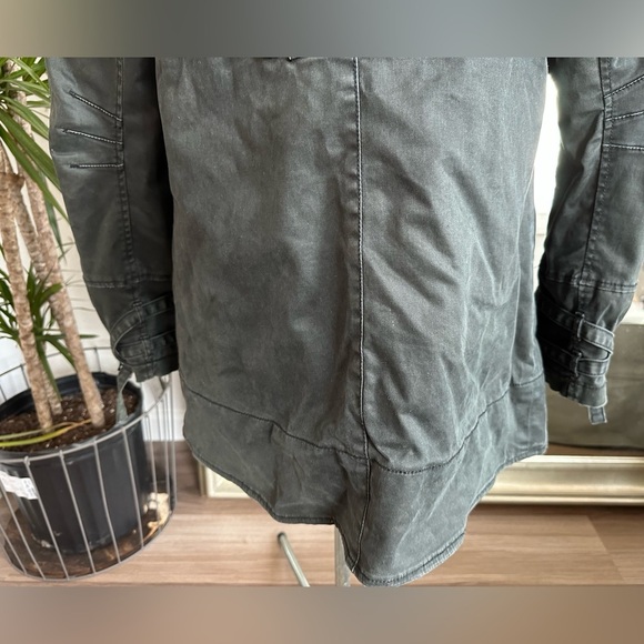 Vintage Free People Field Coat Double Button Military Style Size M - Picture 9 of 12